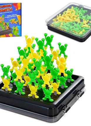 Настольная игра «обезьяньи шахматы» zyb-b3352 игровая доска, фигурки 64 шт