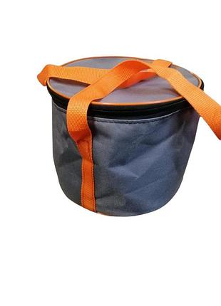 Ведро для прикормки с крышкой 23х21см 10л