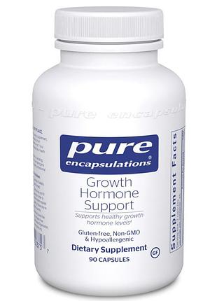 Підтримка гормонів росту, growth hormone support, pure encapsulations, 90 капсул