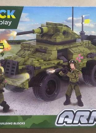 Конструктор iblock army військовий транспорт 203 дет. (pl-921-429)