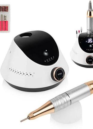 Фрезер для маникюра +6 фрез, на 65 вт, 35000 об