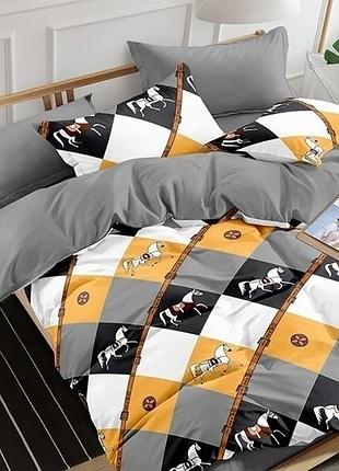 Постільна білизна сатин s490 двоспальний