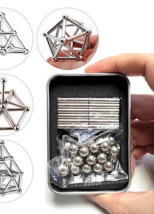 Магнитный конструктор neo (36 палочек 27 шариков)