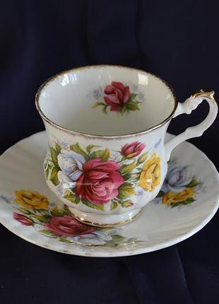 Queen's rosina, англійська чайна пара