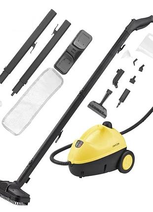 Багатофункціональний пароочисник жовтий 3000 вт zepline zp-00223 парогенератор для складних забруднень