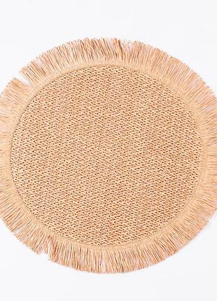 Салфетка сервировочная на стол круглая ø38 (см) под тарелки hp-35-7br