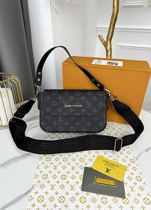 Сумка li vittn кросс-боди черный классический через плечо луи витон yousf