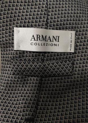 Шелковый галстук armani  оригинал3 фото