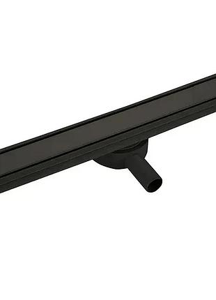 Трап линейный для душа koer fd29 500мм с сухим затвором черный ac0679