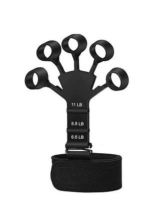 Тренажер-эспандер для пальцев рук silicone power grip ne-wr-15