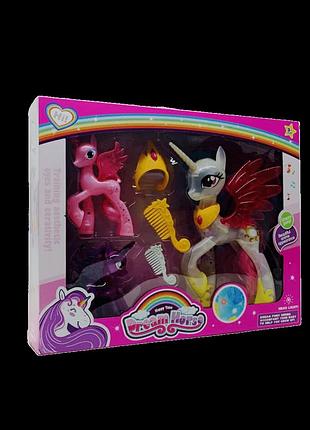 Игровой набор star toys единороги "dream horse", белый 3081-2