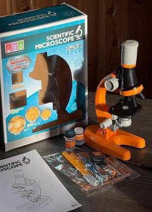 Микроскоп детский с зумом, лаборатория по биологии, and ha-148
