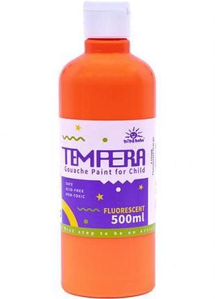 Цвет gouache 500мл 004 "orange yellow"