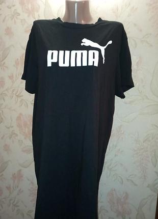 Платье, удлиненная футболка, люкс бренда puma, оригинал🐈🐈🐈