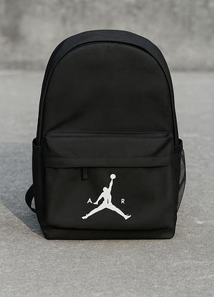 Классический мужской рюкзак jordan черный повседневный портфель городской джордан