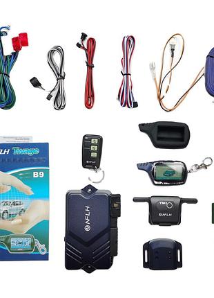 Сигнализация автомобильная flt twage b9 с дистанционным запуском двигателя, двухсторонняя связь