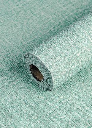 Самоклеящиеся обои термоизоляционные для декорирования стен и мебели рельефные глубокий зеленый цвет ve-33