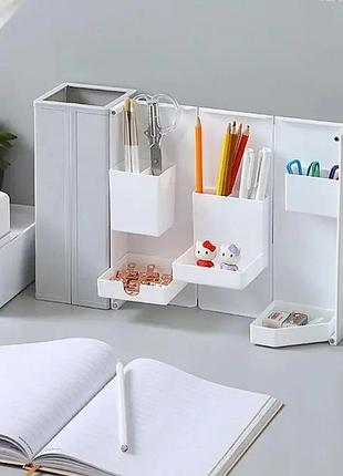 Органайзер для вещей канцелярские принадлежности косметики ручки карандаши folding box