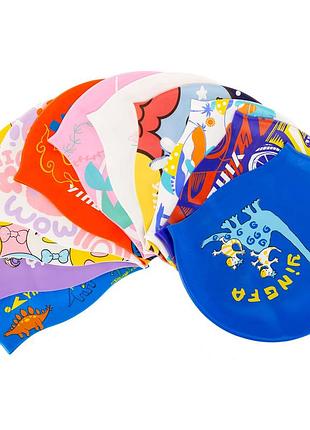 Шапочка для плавания детская yingfa цвета в ассортименте