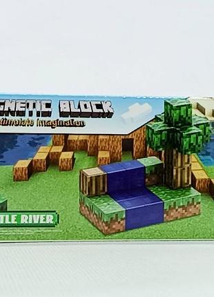 Магнитный конструктор star toys майнкрафт "my world" 27 деталей z02a