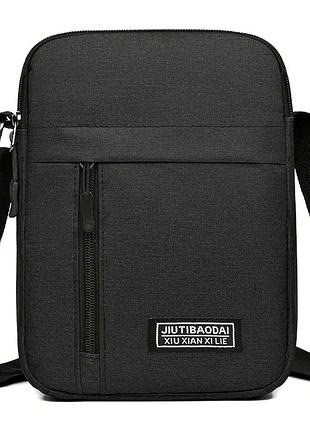 Сумка-мессенджер, сумка через плечо, мужская маленькая повседневная сумка с наружным карманом