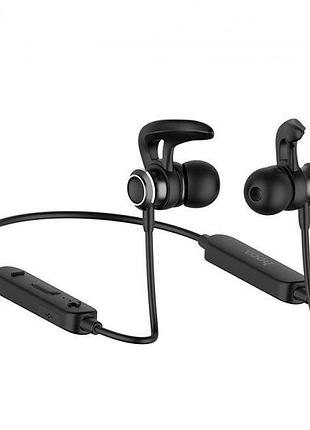 Навушники вакуумні hoco es22 (bt+stereo гарнітура) black+мікрофон