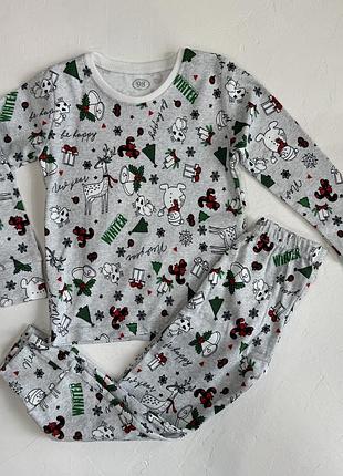 Новорічна піжама для хлопчиків