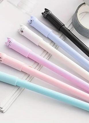 1 шт гелева ручка з котиком