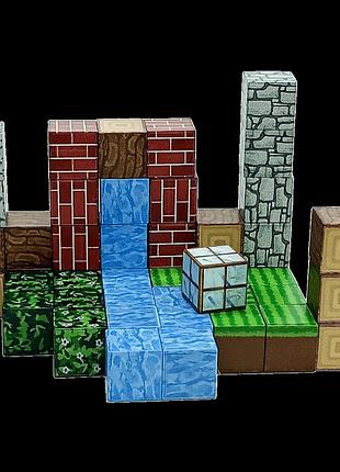 Магнитный конструктор santou майнкрафт "module words" 48 деталей a06-03-35-02