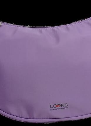Женская наплечная сумка looks hip bag by wolfgang joop лиловая