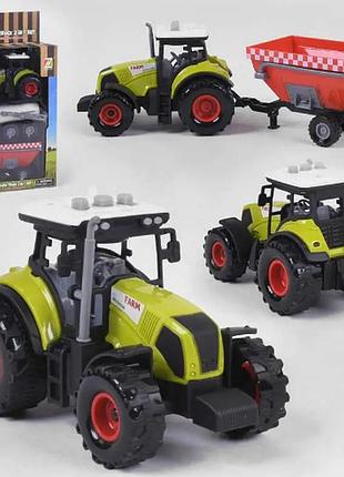 Трактор з причепом 550-16 e зі світловими та звуковими ефектами