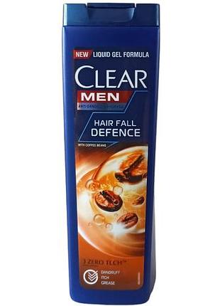 Шампунь clear против перхоти для мужчин против выпадения волос с кофеином 400 мл