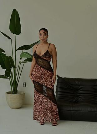 Платье вечернее,сетка,прозрачное,леопардовый принт,на фотосессию,пляж,пляжное,с кружевом