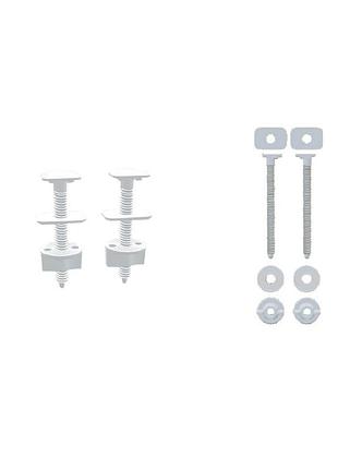 Набор для крепления сиденья/крышки унитаза zerix nkts-02 (zx5595)