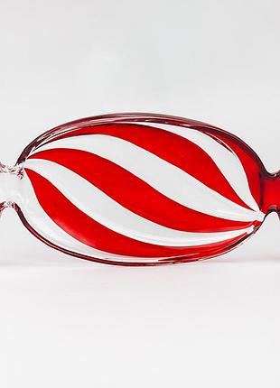 Блюдо карамелька 34,5 см 2020-009 стекло