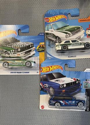 Колекція колекційні модельки бмв е30 купе туринг вагон hot wheels хот вилс bmw e30 m3 wagon remorque touring