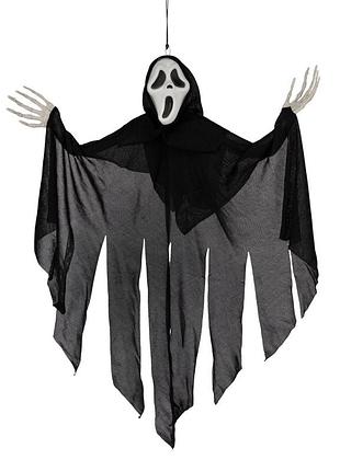 Подвесной декор приведение на halloween крик 55х50 см 19406-013