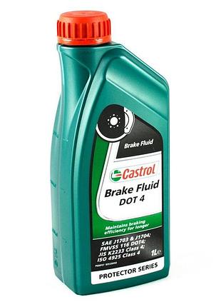 Жидкость тормозная castrol dot-4 1l, ebcbfdt412x1l