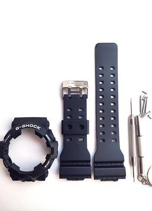 Ремешок + безель (рант) для часов g-shock ga-700 / 710 / 735