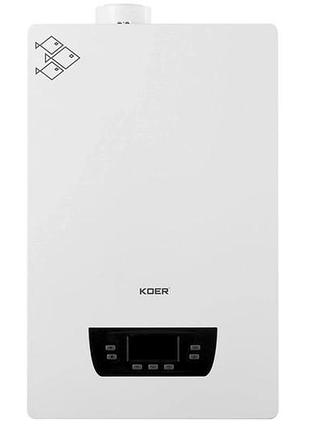 Котёл газовый конденсационный koer kch.g0324 tf condens двухконтурный 24 квт (kr5661)