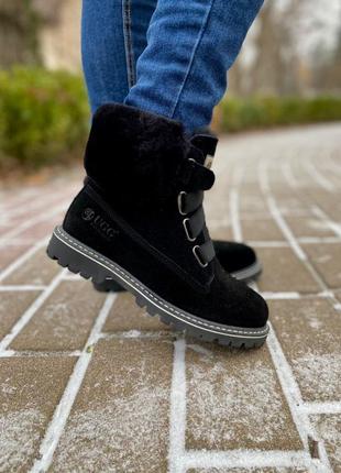 Жіночі уггі ugg boot fur black