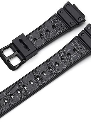 Ремінець для годинника casio g-shock dw5600 / gw5000 / gwx-5600 / ga-2100 / gw-6900 / gw-b5600 / gw-m5610