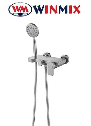 Змішувач для ванни короткий ніс winmix dar euro (chr-009) sus304 з неіржавкої сталі, польща