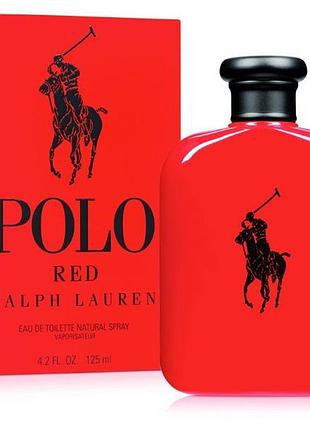 Тестер туалетная вода ralph lauren polo red 125мл