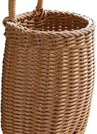 Корзина ручная плетёная размер l