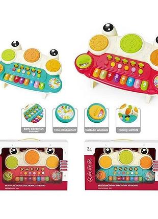 Піаніно yl 78929 a 2 кольори, мелодії, пісні, цифри, барабани, слова англ. мовою, підсвічування