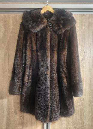 Натуральна норкова шуба (xs-m)
