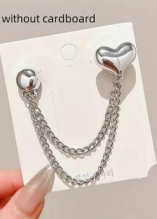 Кліп на магнітах з сердечком