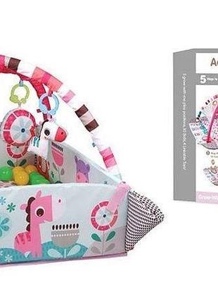 Коврик 668-35 с набором пластиковых шариков, в коробке