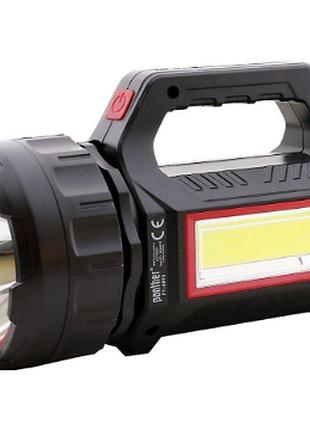 Фонарь ручной panther pt-8895 usb аккумуляторная боковая подсветка